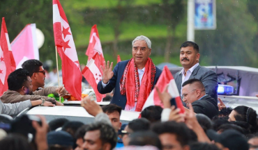 देउवाले भने  ‘म नेता बनेर होइन, राष्ट्रको आजीवन नागरिक बनेर फर्किएको हुँ’